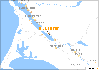 map of Millerton