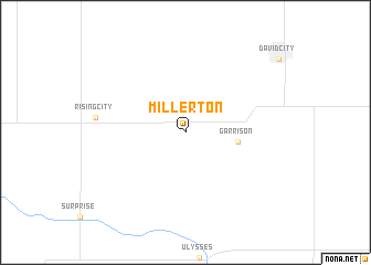 map of Millerton