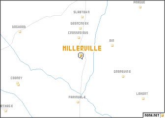 map of Millerville