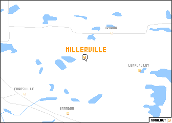 map of Millerville