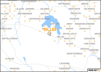 map of Miller