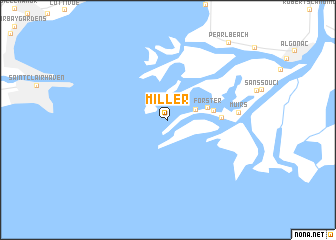 map of Miller