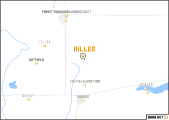 map of Miller