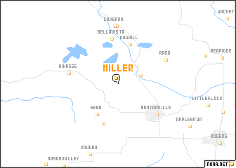 map of Miller