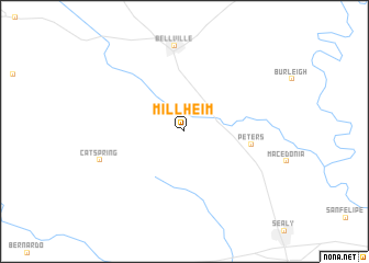 map of Millheim