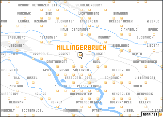 map of Millingerbruch