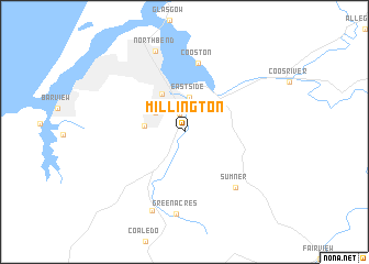 map of Millington