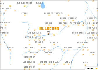 map of Millocasa