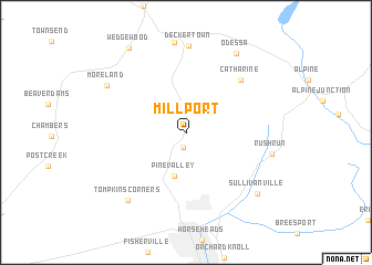 map of Millport