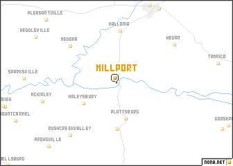map of Millport