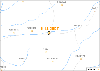 map of Millport