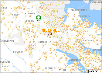 map of Millrace