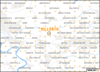 map of Millrath