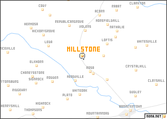 map of Millstone