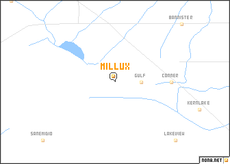 map of Millux