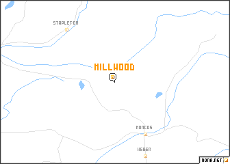 map of Millwood