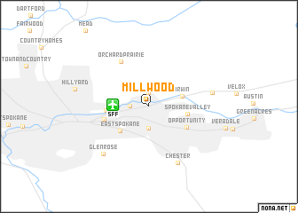 map of Millwood