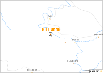 map of Millwood