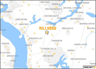 map of Millwood