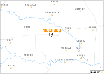 map of Millwood