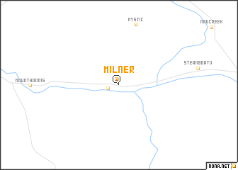 map of Milner