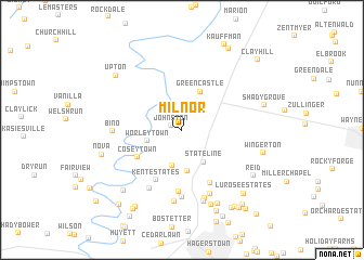 map of Milnor