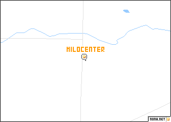 map of Milo Center