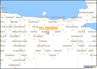 map of Milonianá