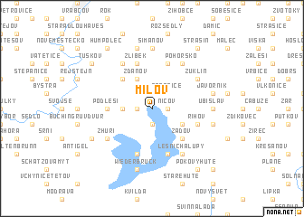 map of Milov