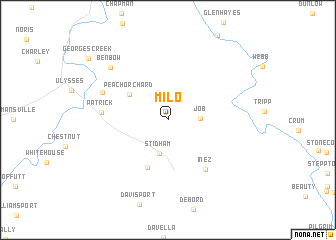 map of Milo