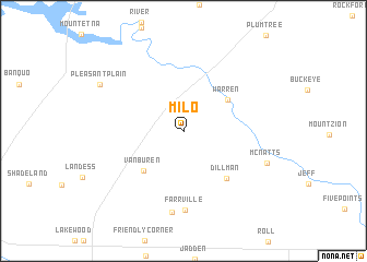 map of Milo