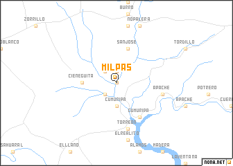 map of Milpas