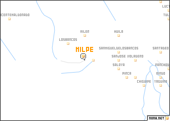 map of Milpe