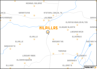 map of Milpillas