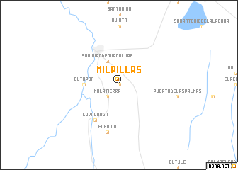 map of Milpillas