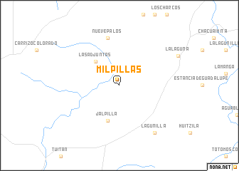 map of Milpillas