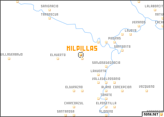 map of Milpillas