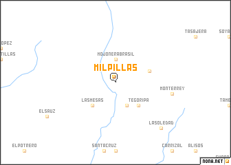 map of Milpillas