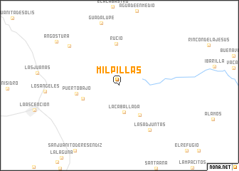 map of Milpillas