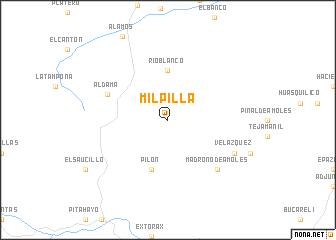 map of Milpilla