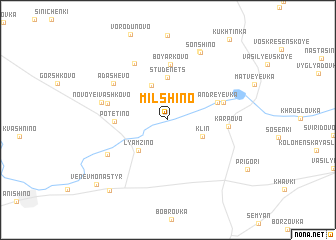 map of Mil\