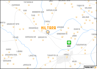 map of Miltara