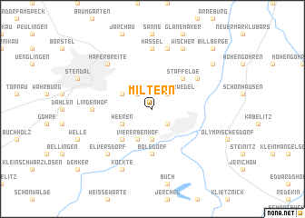 map of Miltern