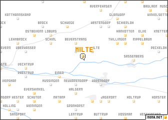 map of Milte