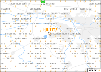 map of Miltitz