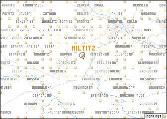 map of Miltitz