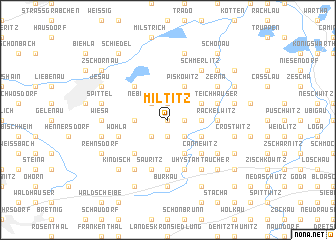 map of Miltitz