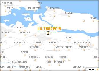 map of Milton Regis