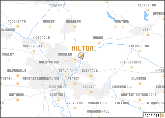 map of Milton