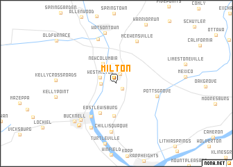 map of Milton